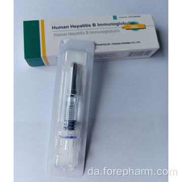 Human hepatitis B immunoglobulin for at forhindre hepatitis B